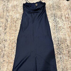 Navy Slip Dress